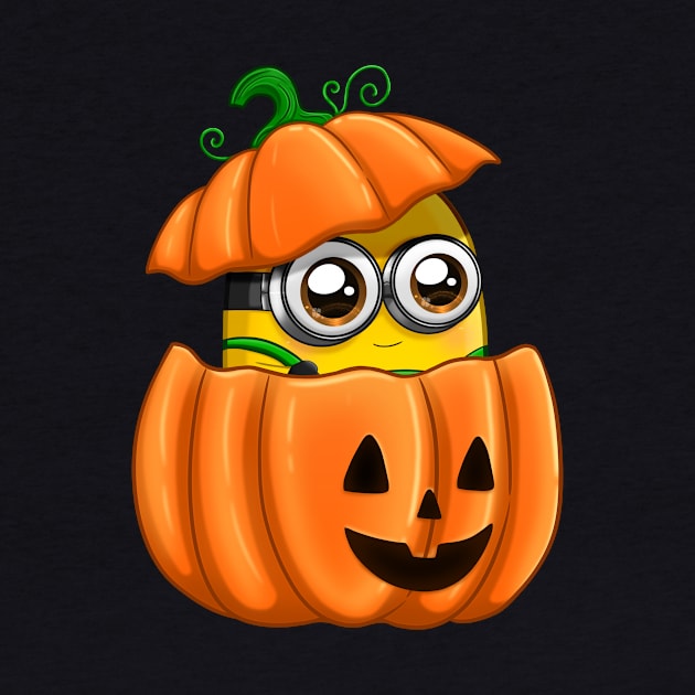 Halloween Pumpkin Minion by halegrafx